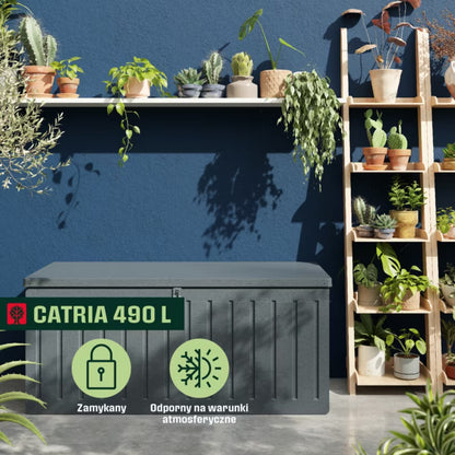 Hyndeboks Catria 490 Liter Granitgrå