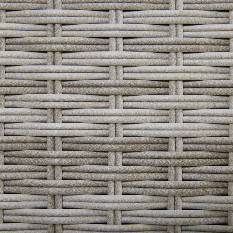 Hyndeboks Modena 158x63 cm Grå Polyrattan