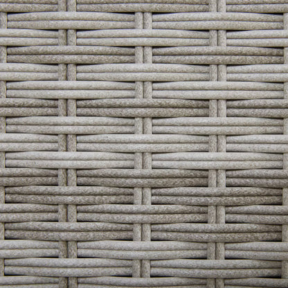 Hyndeboks Modena 158x63 cm Grå Polyrattan
