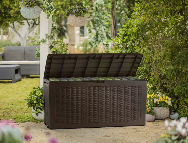Hyndeboks Samoa Rattan 270 Liter Brun