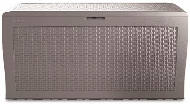 Hyndeboks Samoa Rattan 117x45x57 cm 270 Liter Cappuccino