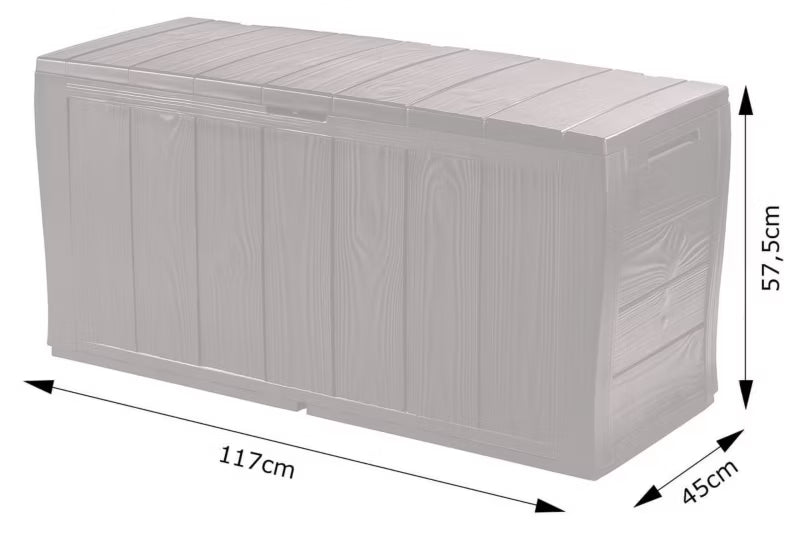 Hyndeboks Sherwood 270 Liter Grafitgrå