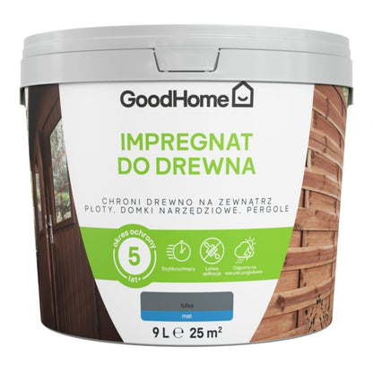 GoodHome grå træimprægnering 10 l