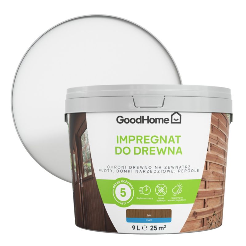 GoodHome Tik træimprægnering 10 l