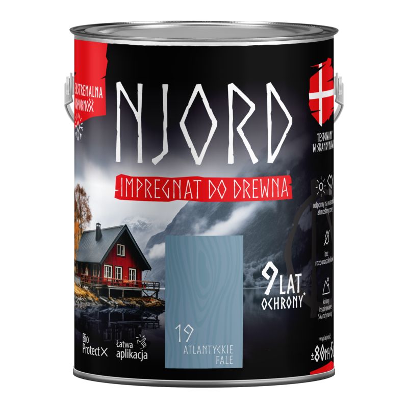 Njord træimprægnering atlanten bølger 5 l