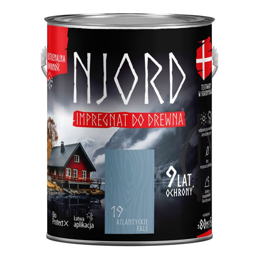 Njord træimprægnering atlanten bølger 5 l