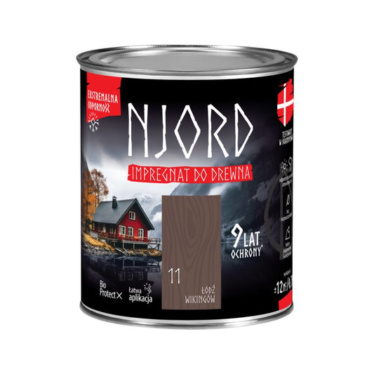 Njord træimprægnering til vikingeskib 0,75 l