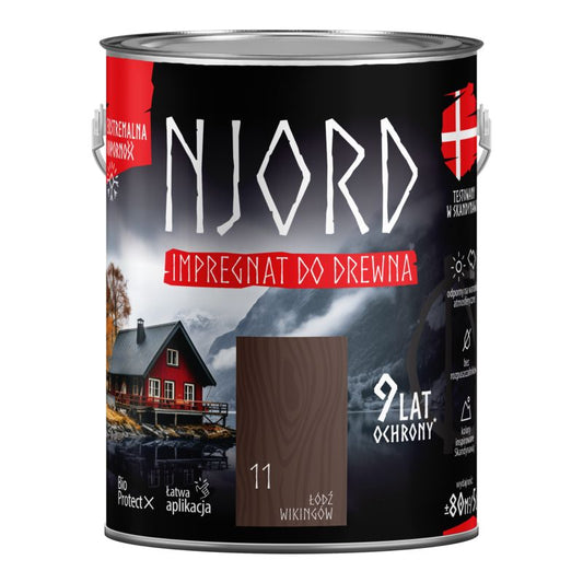 Njord impregnering til træ - vikinge båd 5 l