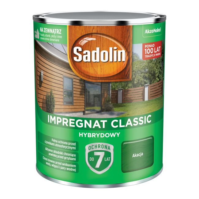Sadolin hybrid træimprægnering akacie 0,75 l