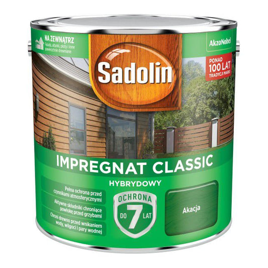 Sadolin hybrid træimprægnering akacie 2,5 l