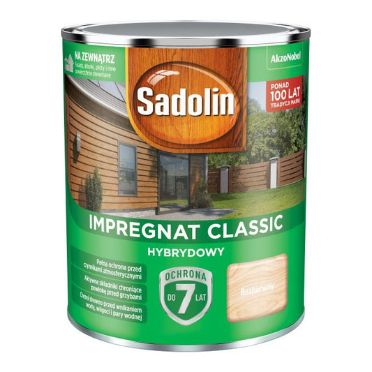 Sadolin hybrid træimprægnering, klar, 0,75 l