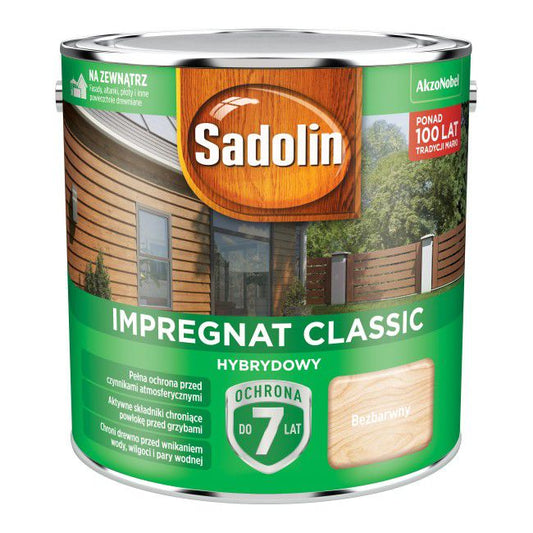 Sadolin Hybrid Træimprægnering Klar 2,5 l