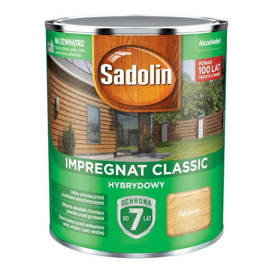 Sadolin hybrid træimprægnering lys eg 0,75 l
