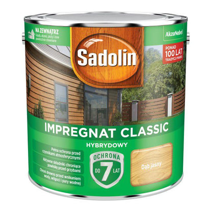 Sadolin hybrid træimprægnering lys eg 2,5 l