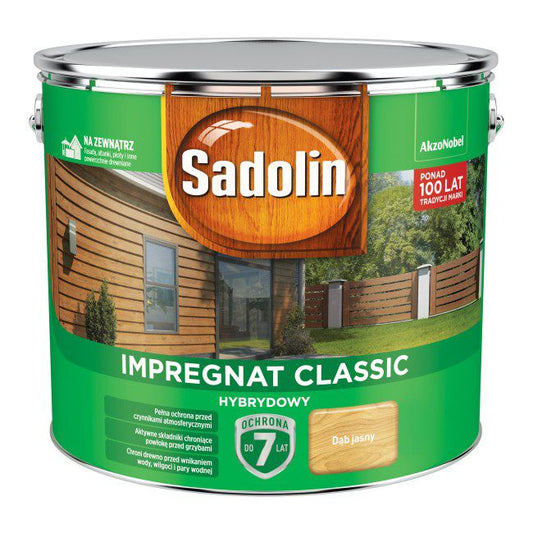 Sadolin hybrid træimprægnering lys eg 9 l