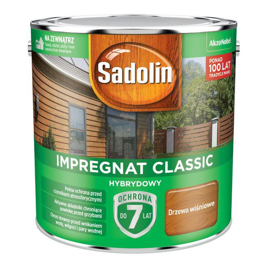 Sadolin Hybrid træimprægnering kirsebærtræ 2,5 l