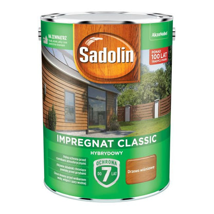 Sadolin hybrid træimprægnering kirsebærtræ 4,5 l