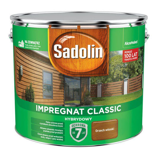 Sadolin hybrid træimprægnering valnød 9 l