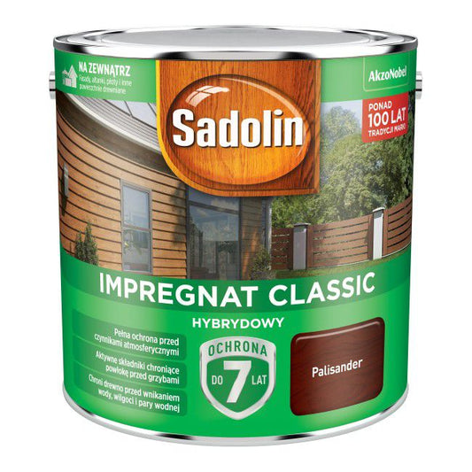 Sadolin hybrid træimprægnering palisander 2,5 l