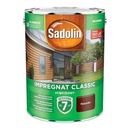 Sadolin Hybrid træimprægnering palisander 4,5 l