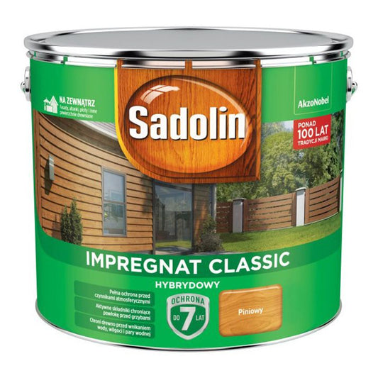 Sadolin hybrid træimprægnering i fyrretræ, 9 l