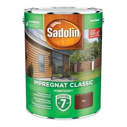Sadolin Hybrid træimprægnering tek 4,5 l