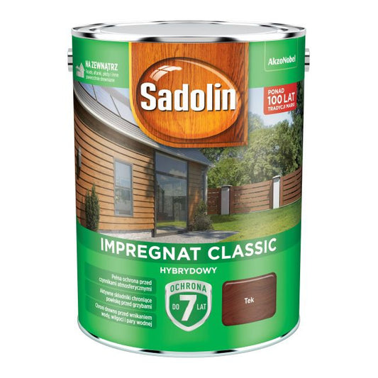 Sadolin Hybrid træimprægnering tek 4,5 l