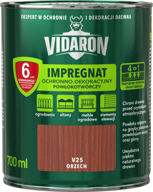 Vidaron træimprægnering valnød 0,7 l
