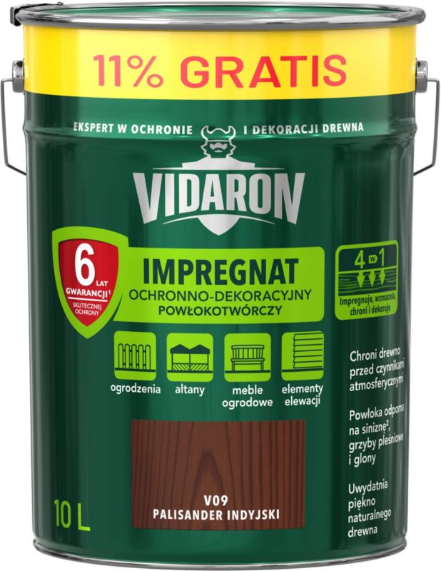Vidaron træimprægnering indisk palisander 9 l + 11%