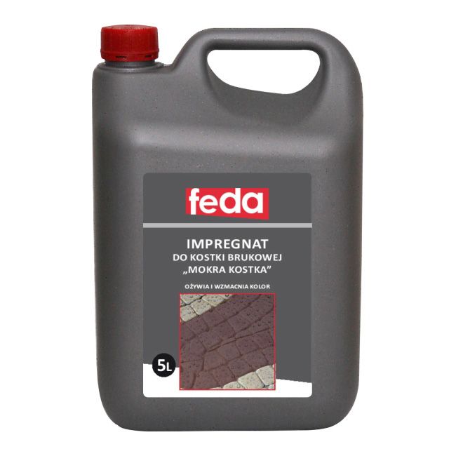 Feda Mokra Kostka vandbaseret imprægnering til belægningssten 5 l