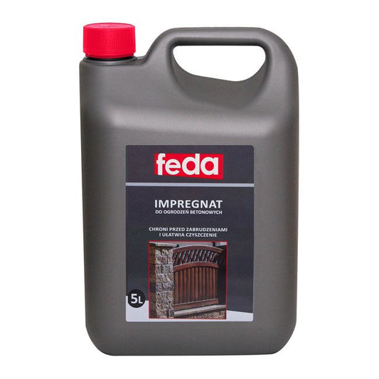 Feda 5 l imprægnering til betonhegn