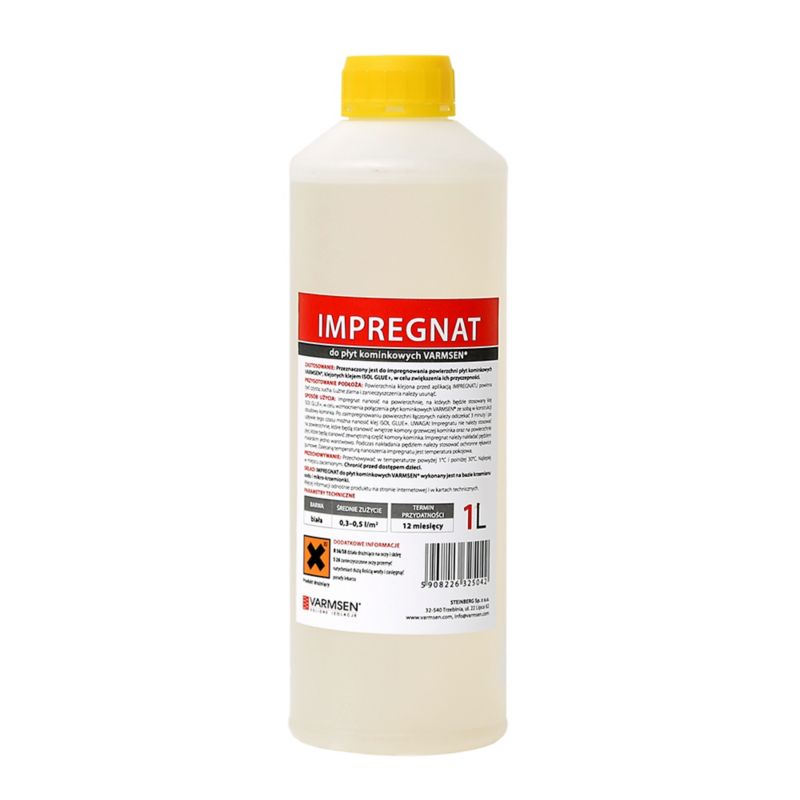 Imprægnering til Pejseplader 1 Liter Hvid