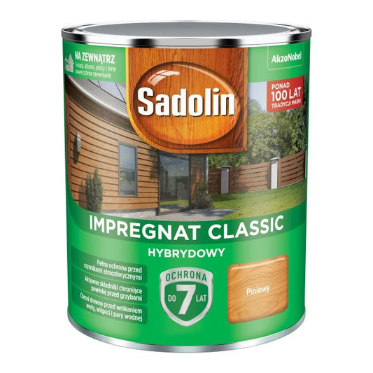 Sadolin Hybrid Impregnering til træ i fyrretræsfarve 0,75 l