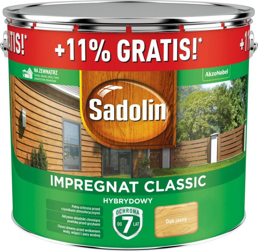 Sadolin Classic hybrid træimprægnering lys eg 10 l