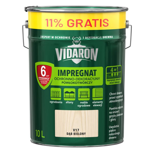 Vidaron impregnering i farven blegede eg 9 l +11%