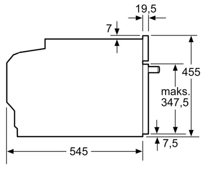 Indbygningsmikroovn CE732GXB1 36 Liter med Grill
