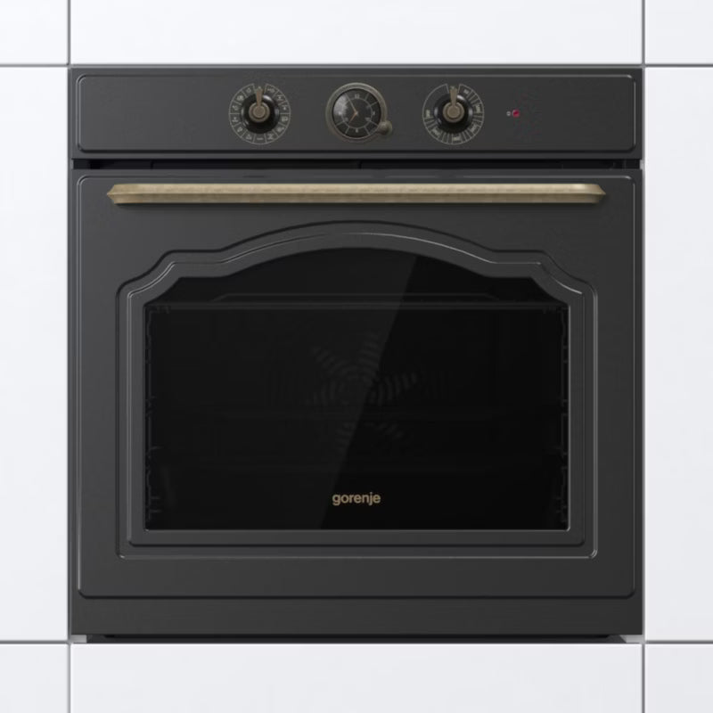 Indbygningsovn BOS67371CLB 60 cm Sort