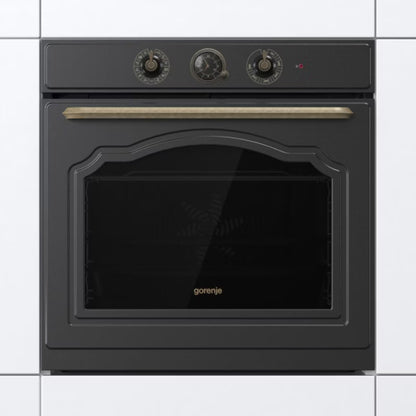 Indbygningsovn BOS67371CLB 60 cm Sort