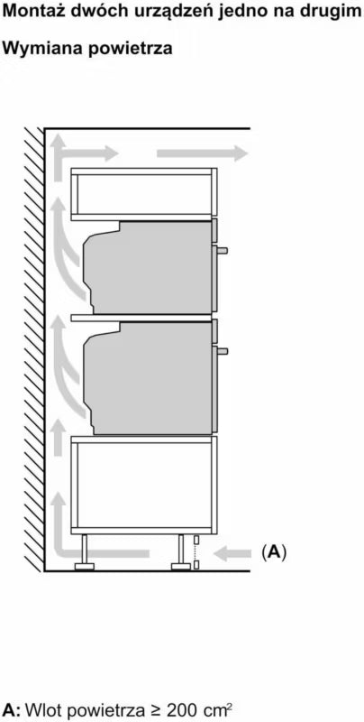 Indbygningsovn CBG7341B1 59,4 cm 47 L Sort