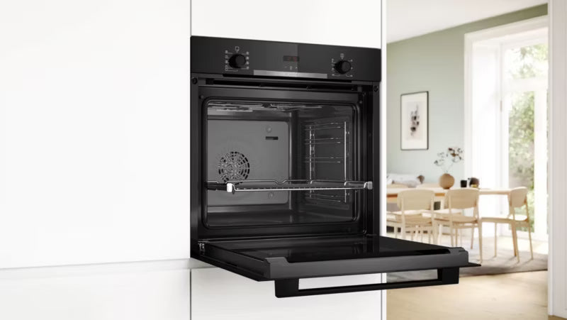 Indbygningsovn HBA334EB4 71 Liter Sort
