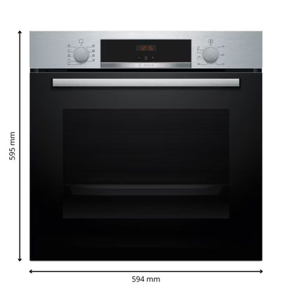 Indbygningsovn HBA514BS3 71 Liter Rustfrit Stål
