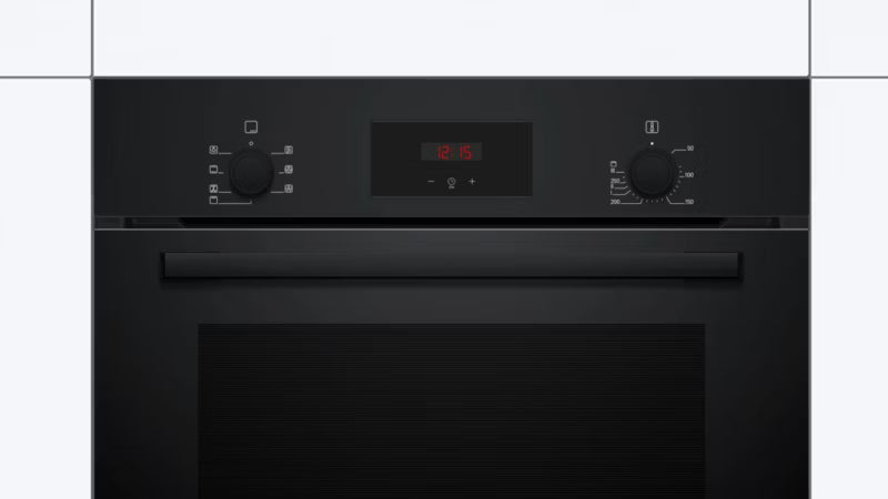 Indbygningsovn HBF133BA1 60 cm Sort
