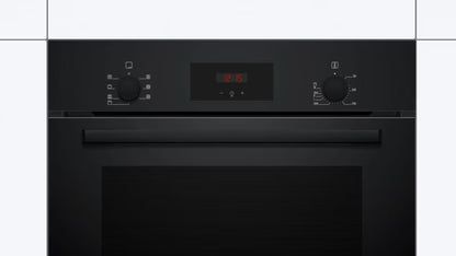 Indbygningsovn HBF133BA1 60 cm Sort