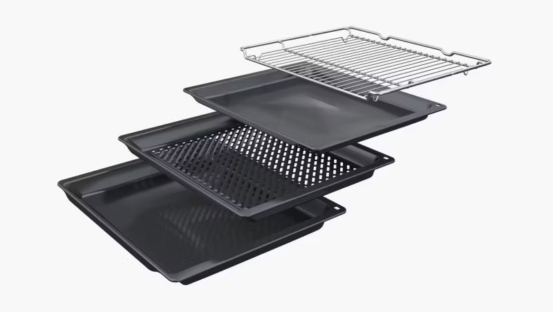 Indbygningsovn HBG7341B2 60x60 cm Sort