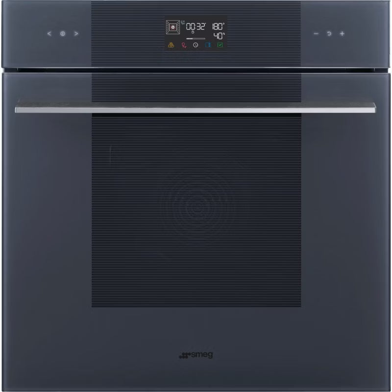 Indbygningsovn med Damp SOP6102S2PG 60 cm Grå
