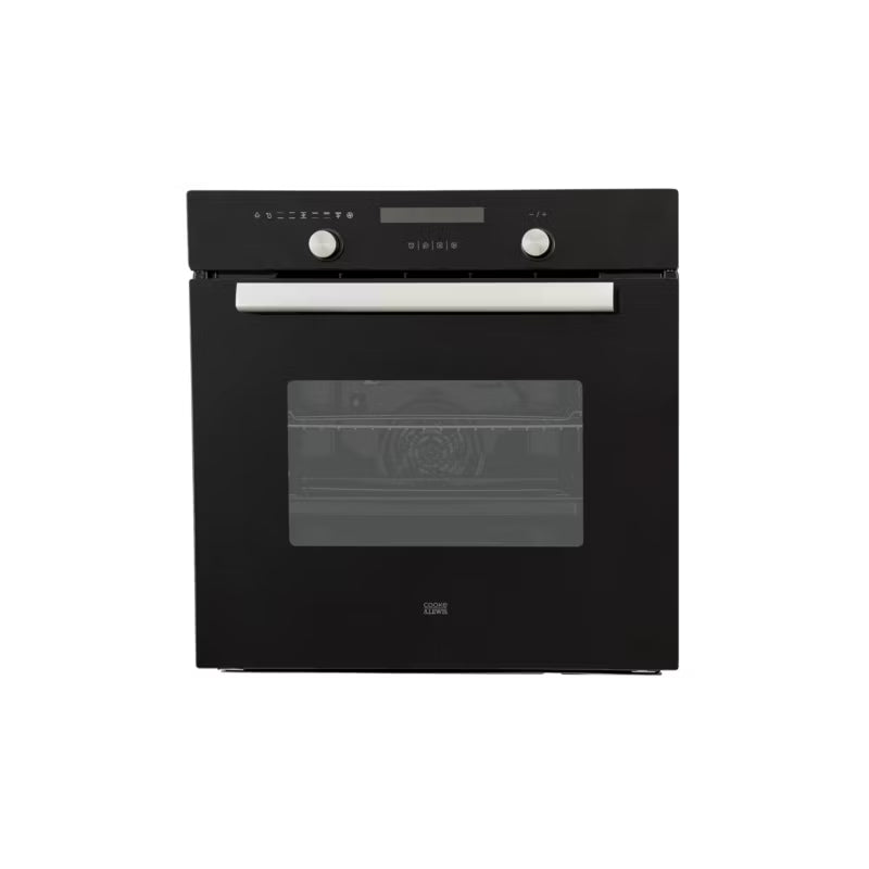 Indbygningsovn Multifunktion 70 Liter Sort