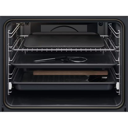 Indbygningsovn NBX7P63KSB 56x59 cm Sort