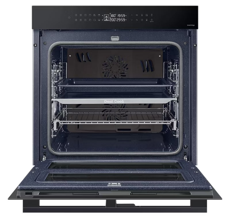 Indbygningsovn NV7B43251AK 76L Sort