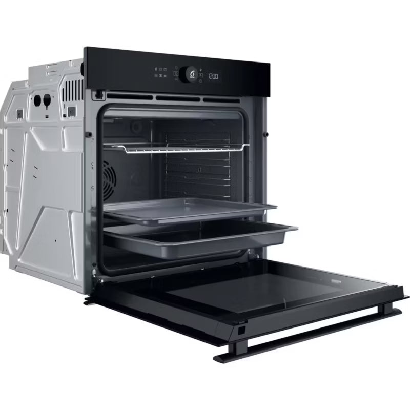 Indbygningsovn WOI4S8PM0SBA 75 Liter Sort med Dampfunktion