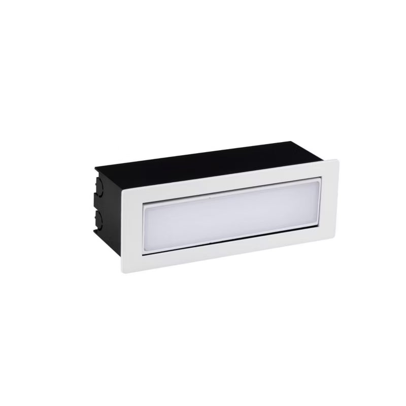 Indbygningsspot Udendørs LED 6W Hvid IP54
